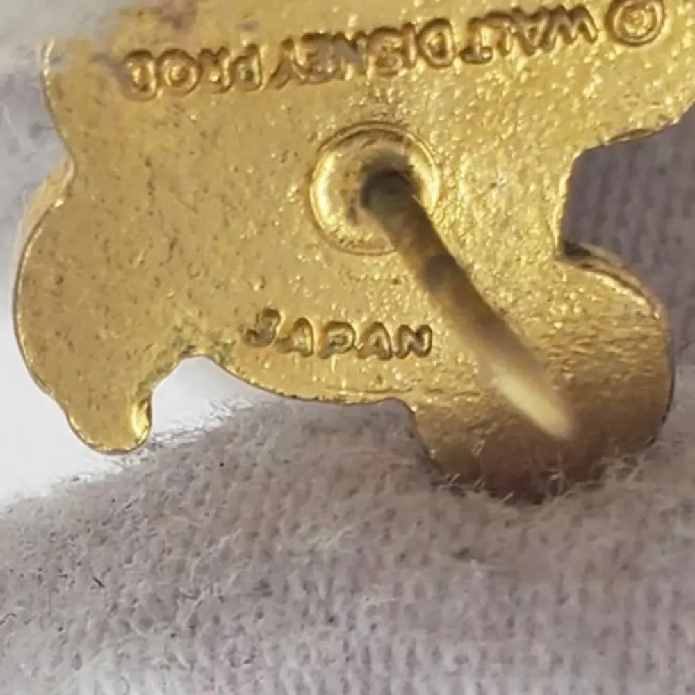 Vintage Walt Disney Productions Mickey Mouse Gold Lapel Pin